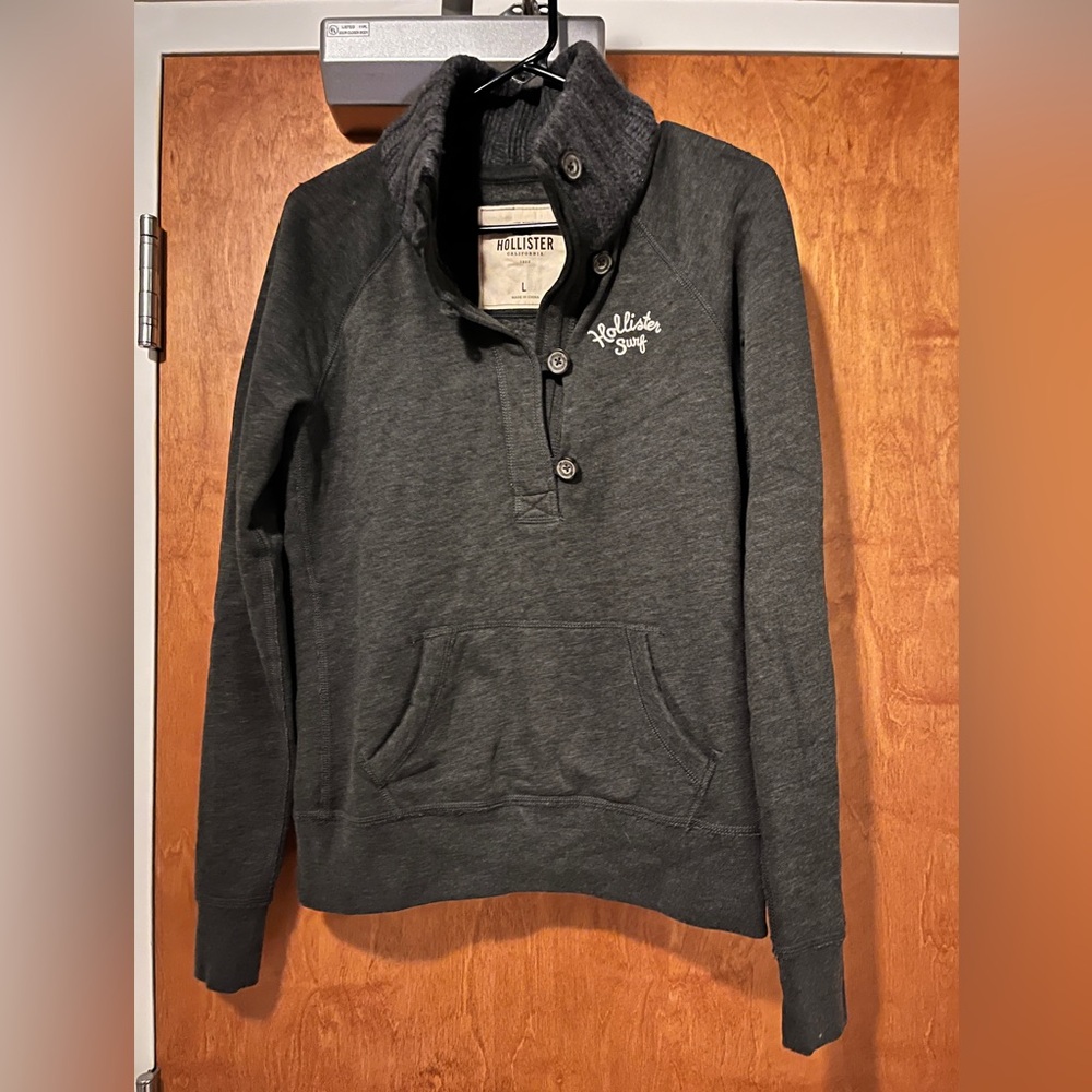 Hollister Dark Gray Women's Sweater